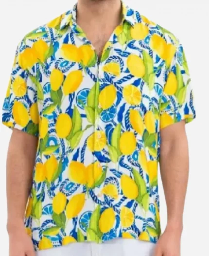   Below Deck Mediterranean Season11 Michael Benjamin Lemon Printed Shirt