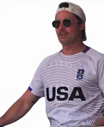 Brad Pitt FIFA World Cup 2026 Spain vs Belgium Quarter Final Jersey