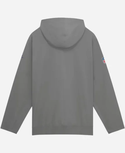 Buffalo Bills Nike Broken Rules Alternate Anorak Hooded Wind Breaker Jacket Back