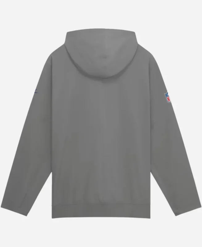 Buffalo Bills Nike Broken Rules Alternate Anorak Hooded Wind Breaker Jacket Back
