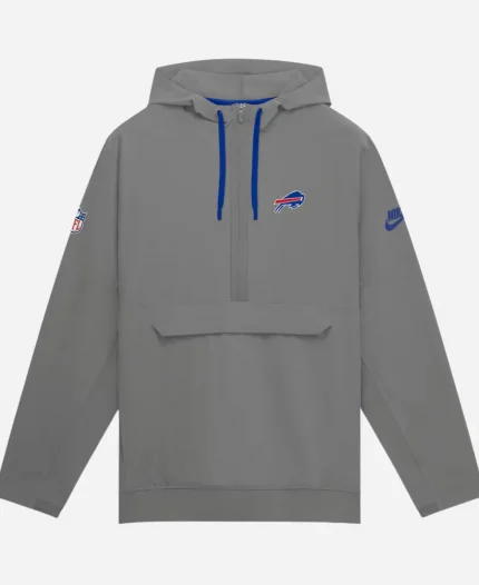 Buffalo Bills Nike Broken Rules Alternate Anorak Hooded Wind Breaker Jacket Front