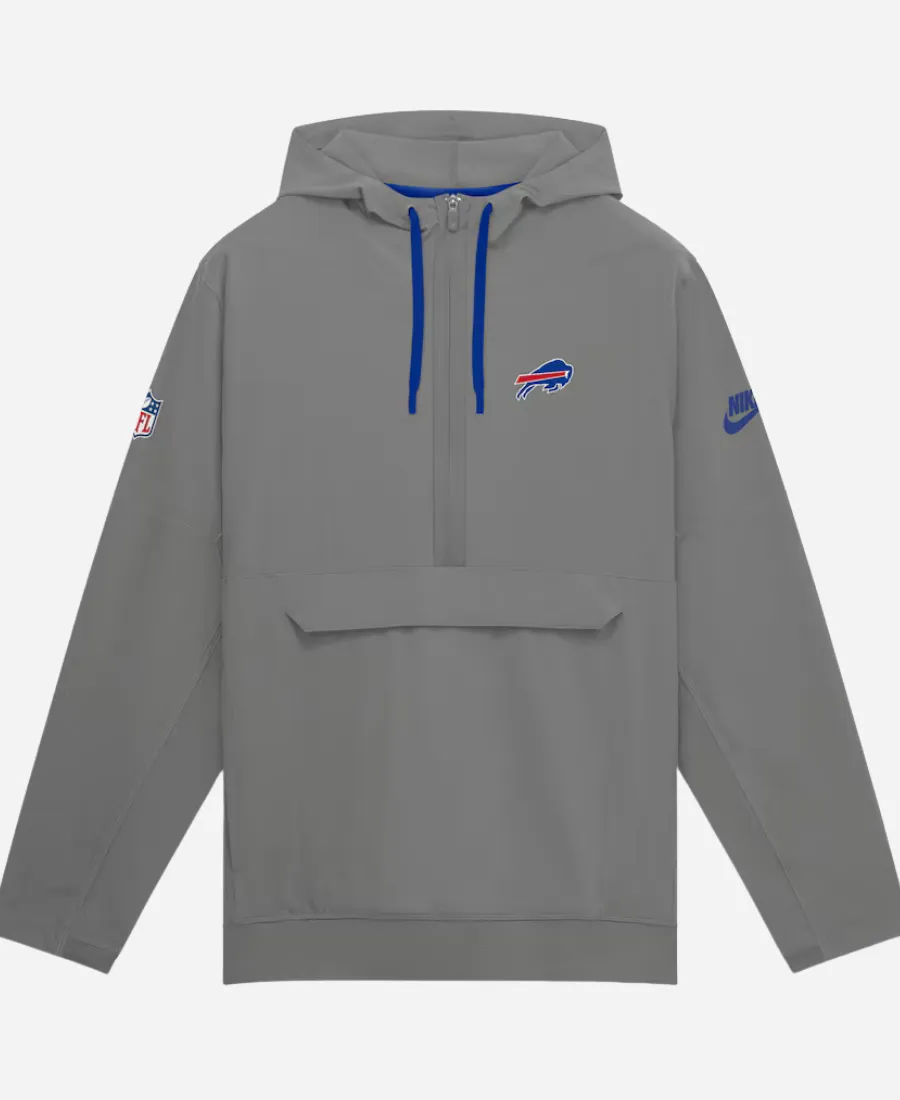 Buffalo Bills Nike Broken Rules Alternate Anorak Hooded Wind Breaker Jacket Front Buffalo Bills Nike Broken Rules Alternate Anorak Hooded Wind Breaker Jacket Front
