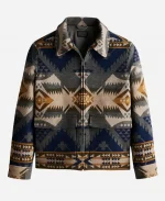 Byron Bowes Celebrity Family Feud Season 12 Multicolor Wool Coat