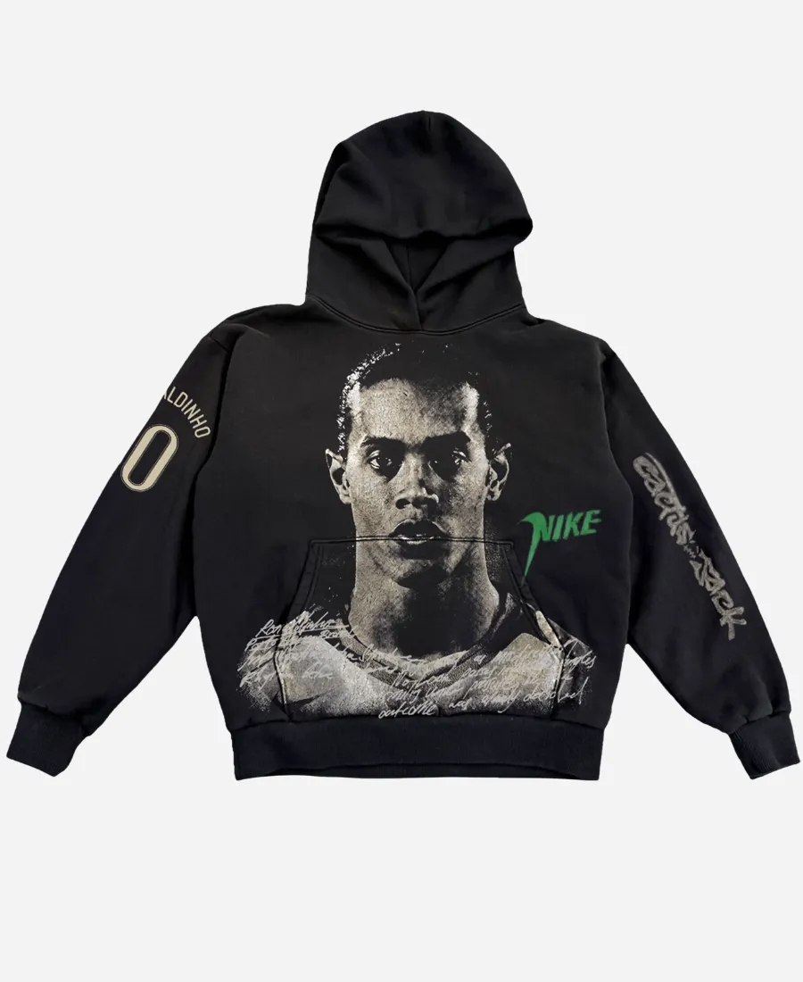 CJ x Nike Ronaldinho R10 Athletes Hoodie Travis Scott CJ x Nike Ronaldinho R10 Athletes Series Hoodie