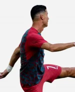 Cristiano Ronaldo FIFA World Cup 2026 Portugal Red Warmup Jersey