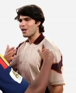 Carlos Alcaraz FIFA World Cup Final CJ x Nike Spain Total 90 Retro Beige Jersey