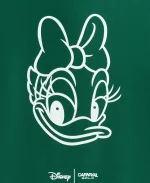 Disney Daisy 2026 Doodle LS Green Polo Shirt