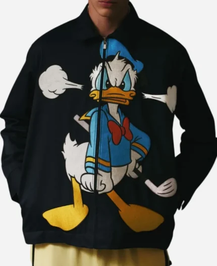 Disney Donald x Carnival Golf 2026 Navy Blue Zip-Up Jacket