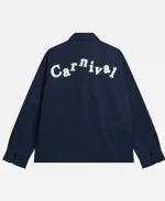 Unisex Disney Donald x Carnival Golf 2026 Navy Blue Zip-Up Jacket