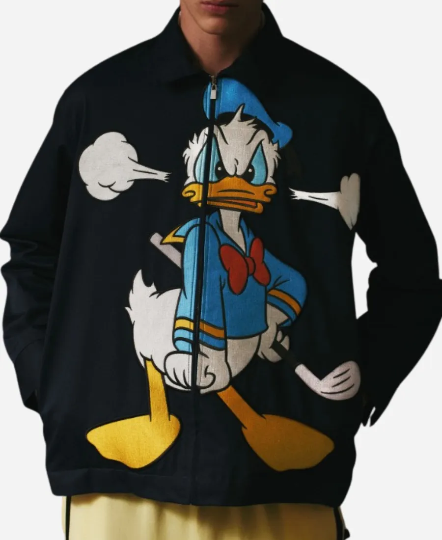 Carnival Golf x Disney Donald Jacket Disney Donald x Carnival Golf 2026 Navy Blue Zip-Up Jacket