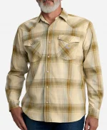Finn Little Dutton Ranch S01 Yellow Plaid Shirt