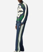 Casablanca Paris Check Applique Windbreaker Tracksuit