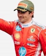 Charles Leclerc F1 British Grand Prix 2026 Red Jumpsuit