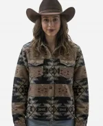 Alona Tal Fire Country 2026 Chloe Mackenzie Aztec Jacket
