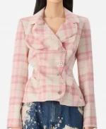 The Today Show 2026 Chloe Sevigny Checked Blazer