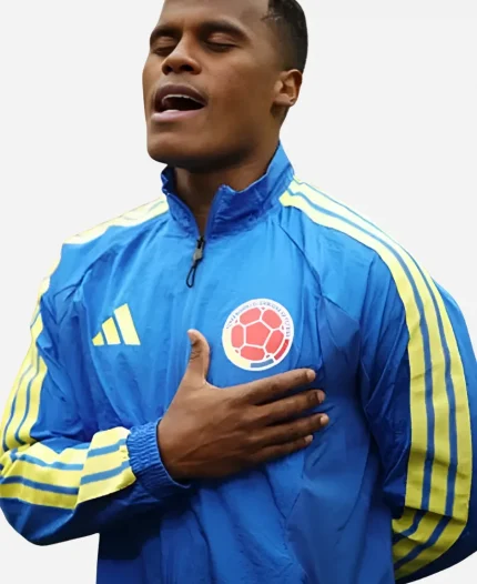 Colombia FIFA World Cup 2026 National Team Anthem Track Jacket