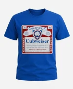 Cubweiser Chicago Cubs 2026 Baseball Wrigley Field Royal Blue Graphic T-Shirt