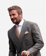 David Beckham Wimbledon 2026 Grey Blazer - Jacket Era