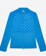 Deborah Vance Blue Quilted Jacket