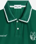 Carnival Golf x Disney Daisy Doodle LS Green Polo Shirt