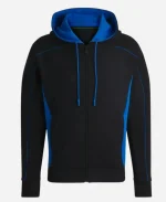 Dustin Boyd Tv Series The Dink Jake Johnson Blue & Black Hoodie