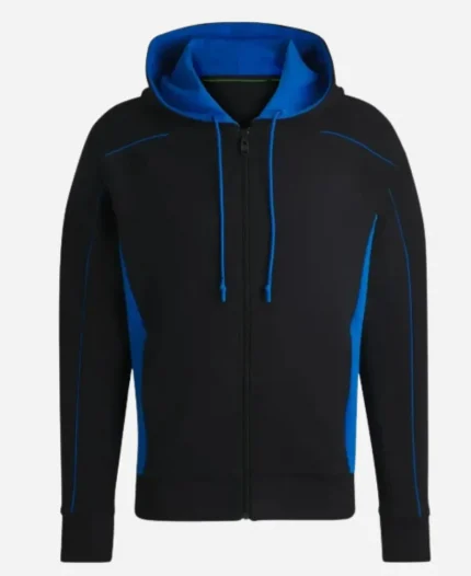 Dustin Boyd Tv Series The Dink Jake Johnson Blue & Black Hoodie