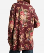 Kelly Reilly Dutton Ranch Ornate Floral Robe