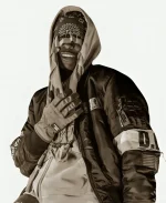 Edmonton Don’t Be Dumb A$AP Rocky Bomber Jacket - Black