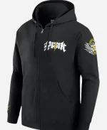 WWE CM Punk Electric Punk Graphic Hooded Jacket 
