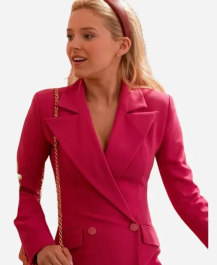 Elle Woods 2026 Elle S01 Lexi Minetree Pink Double-Breasted Blazer
