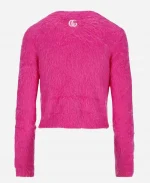 Elle S01 Elle Woods Pink Brushed Wool Cardigan