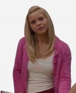 Lexi Minetree Elle S01 Elle Woods Pink Brushed Wool Cardigan