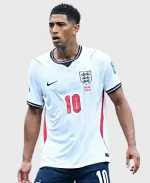 Jude Bellingham 2026 England 10 Number Jersey- White