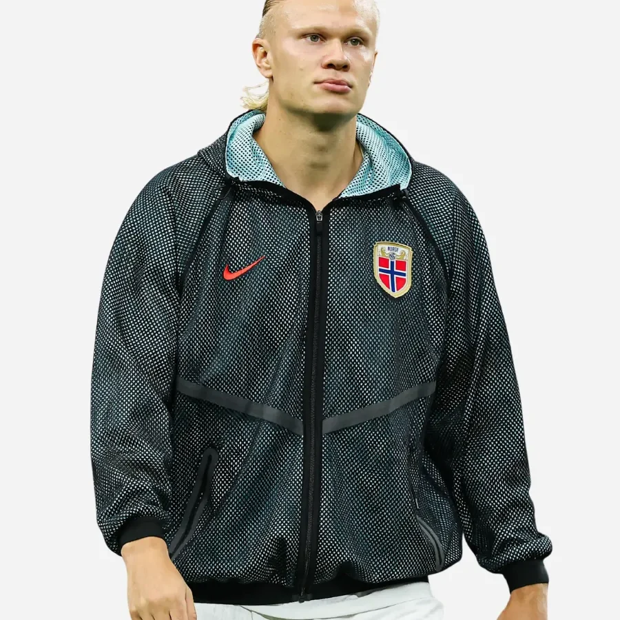 Erling Haaland Norway Anthem Mesh Jacket | Norway 2026 Jacket