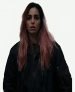  Souheila Yacoub Evil Dead Burn 2026 Alice Black Bomber Jacket