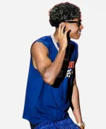 FIFA World Cup 2026 Parade Lamine Yamal Blue Tank Top