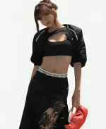 LALALISA Nike Crop Jacket