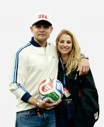 FIFA World Cup Billy Magnussen Adidas 3-Stripes White Sweatshirt