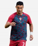 Cristiano Ronaldo Portugal Warmup Jersey