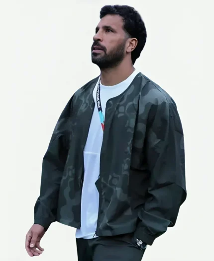 El Mahdy Soliman FIFA World Cup 2026 Egypt Team Olive Green Track Jacket
