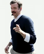 FIFA 2026 Halftime Show Jason Sudeikis Ted Lasso Sweater - Blue