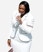 FIFA World Cup 2026 Final Jennifer Hudson Blazer - White