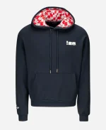 France Puff Navy Hoodie
