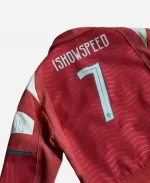 IShowSpeed 7 Portugal Custom Red Leather Jacket