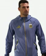 FIFA World Cup 2026 Lionel Scaloni Argentina Blue Windbreaker Jacket