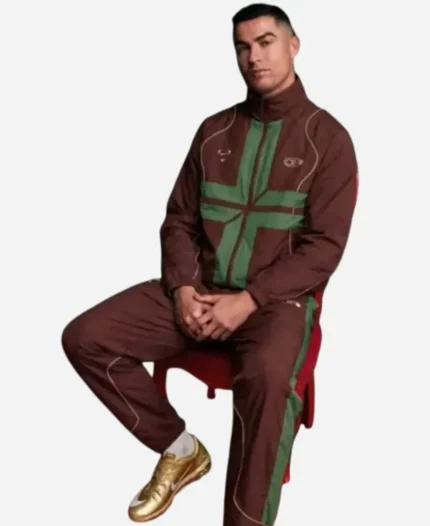 FIFA World Cup 2026 Nike x Portugal Cristiano Ronaldo CR7 One Last Dance Tracksuit Maroon