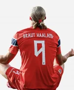 FIFA World Cup 2026 Erling Haaland Norway Red Jersey
