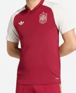 FIFA World Cup 2026 Spain Away Pre-Match Burgundy Jersey