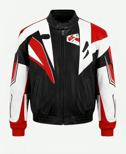 World Cup Halftime Show 2026 Jungkook Racing Leather Jacket Back view
