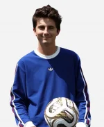 FIFA World Cup final 2026 Adidas Timothée Chalamet Blue Sweatshirt